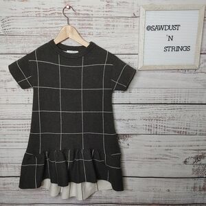 ZARA Fancy Collection Knit Dress Size 7 Girls